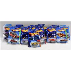 LOT OF 12 NEW HOT WHEELS CARS