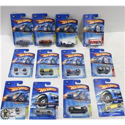 LOT OF 12 NEW HOT WHEELS CARS