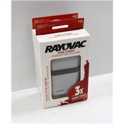 2 RAYOVAC 6000 MAH POWER BANKS / PHONE CHARGERS