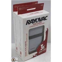 2 RAYOVAC 6000 MAH POWER BANKS / PHONE CHARGERS