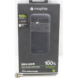 MORPHIE SAMSUNG GALAXY S6 EDGE  JUICE PACK BLACK