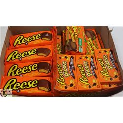 BOX OF ASSORTED REESE CUPS & PIECES