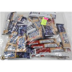 BAG OF ASSORTED NUTRIGRAIN BARS