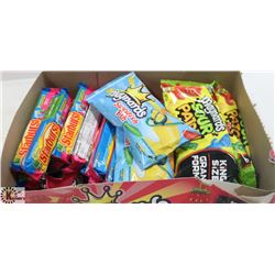 BOX OF ASSORTED MAYNARDS & STARBURST CANDIES