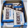 Image 1 : BOX OF HERSHEYS COOKIES & CREAM CHOCOLATE BARS
