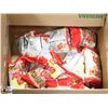 Image 1 : BOX OF BBQ CORN CHIPS