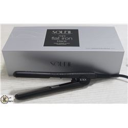 SOLEIL MINI BLACK FLAT IRON W/ CERAMIC PLATES