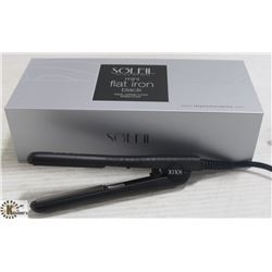 SOLEIL MINI BLACK FLAT IRON W/ CERAMIC PLATES