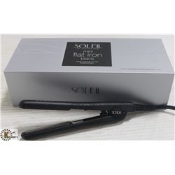 SOLEIL MINI BLACK FLAT IRON W/ CERAMIC PLATES