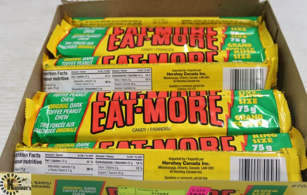 BOX OF KINGSIZE EATMORE CHOCOLATE BARS