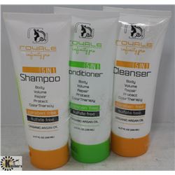 LOT OF 3 ROYALE INFINITY PRO ARGAN HEALTH PRODUCTS