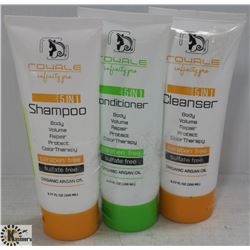 LOT OF 3 ROYALE INFINITY PRO ARGAN HEALTH PRODUCTS