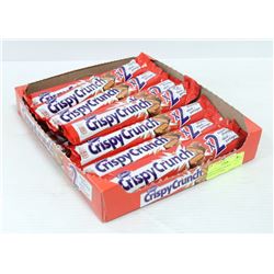 BOX OF CRISPY CRUNCH CHOCOLATE BARS