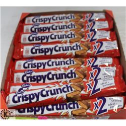 BOX OF CRISPY CRUNCH CHOCOLATE BARS