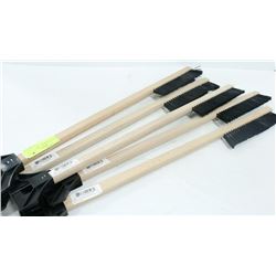 LOT OF 5 SNOW BRUSHES