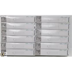 PACK OF 10 DOUBLE TWIN TUBE 26 WATTS 4 PIN BULBS