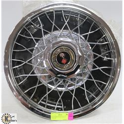 SET OF 4 WIRE SPOKED RALLY HUBCAPS