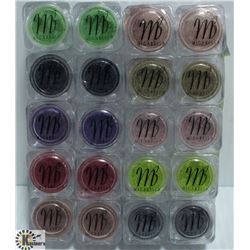 PACK OF 20 MICABELLA NATURAL MINERAL EYE SHADOW