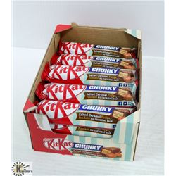 BAG OF BOX OF KIT-KAT CHUNKY SALTED CARAMEL