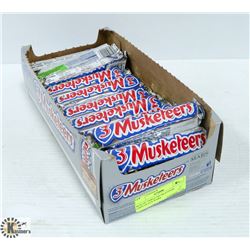 BOX OF THREE MUSKETEERS CHOCOLATE BARS