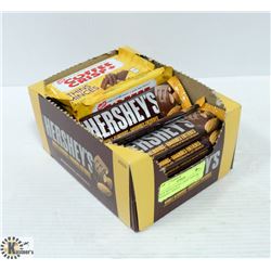 BOX WITH COFFEE CRISP THINS & HERSHEY WHOLE