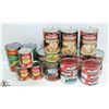 Image 1 : BOX OF ASSORTED SOUPS & CHILI