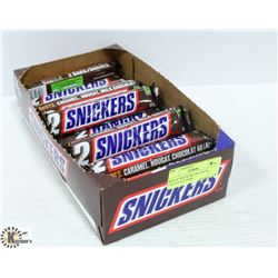 BOX OF SNICKERS TWO PACK CHOCOLATE BARS