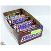Image 1 : BOX OF SNICKERS TWO PACK CHOCOLATE BARS
