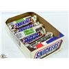 Image 1 : BOX OF SNICKERS ALMONDS & AREO WHITE CHOCOLATE