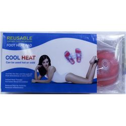PAIR OF NEW COOL HEAT FOOT HOT / COLD PADS - JUST
