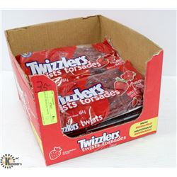 BOX OF TWIZZLER TWISTS