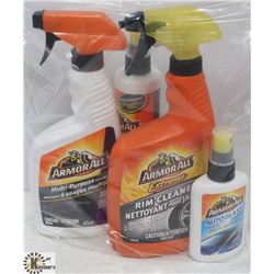 BAG OF ASSORTED ARMOR ALL PRODUCTS