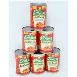 BAG OF 6 CHEF BOYARDEE MINI RAVIOLIS