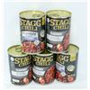 Image 1 : BAG OF 5 STAGG CHILI WITH BEANS