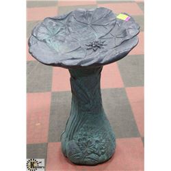 RESIN BIRDBATH 26" TALL
