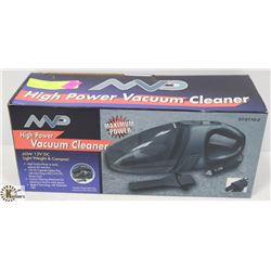 NEW HIGH POWER 12 VOLT COMPACT VACUUM CLEANER