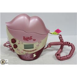 BRATZ PHONE  CLOCK RADIO