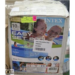 INTEX 10 FOOT EASY SETUP POOL  STORE RETURNS