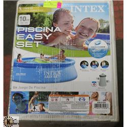 INTEX 10 FOOT EASY SETUP POOL  STORE RETURNS