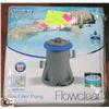 Image 1 : BESTWAY FLOW CLEAR POOL FILTER PUMP