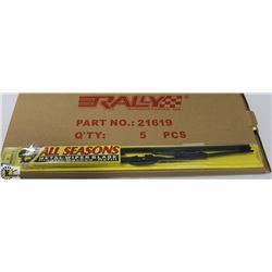 PACK OF 5 NEW ULTRA VISION 19" WIPER BLADES
