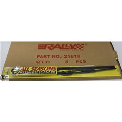PACK OF 5 NEW ULTRA VISION 19" WIPER BLADES