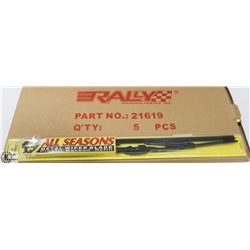 PACK OF 5 NEW ULTRA VISION 19" WIPER BLADES