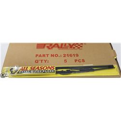 PACK OF 5 NEW ULTRA VISION 19" WIPER BLADES