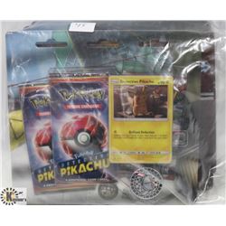 LOT OF 3 POKEMON DETECTIVE PIKACHU CASE FILE
