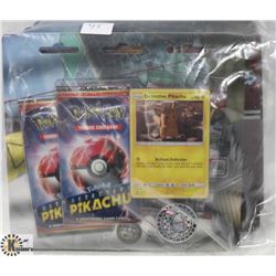LOT OF 3 POKEMON DETECTIVE PIKACHU CASE FILE