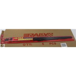 PACK OF 5 NEW 22" ULTRA VISION WIPER BLADES
