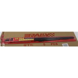 PACK OF 5 NEW 22" ULTRA VISION WIPER BLADES