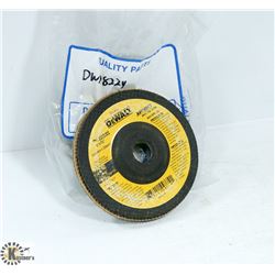5 DEWALT 6" X 7/8"  DISCS, 280 GRIT