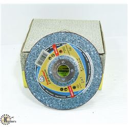 BOX OF 10 KLINGSPOR 6" X 1/4" X 7/8" GRINDING DISC